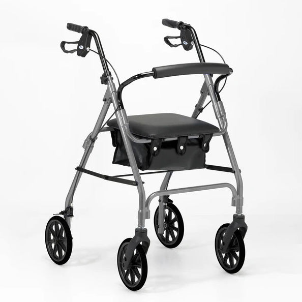 Days 100 Series Lightweight Four Wheeled Rollator - Quartz